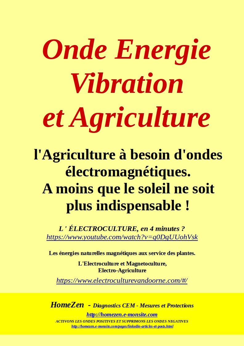 Onde energie vibration et agriculture 1